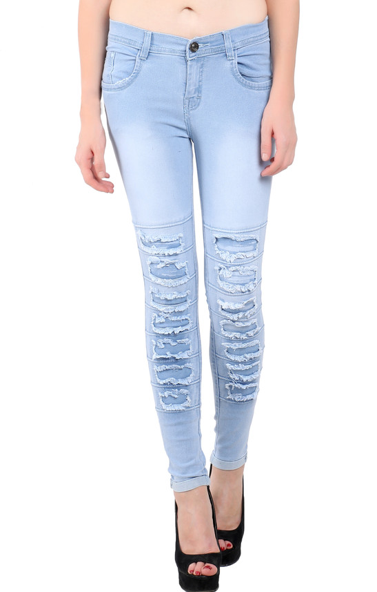 light sky blue jeans