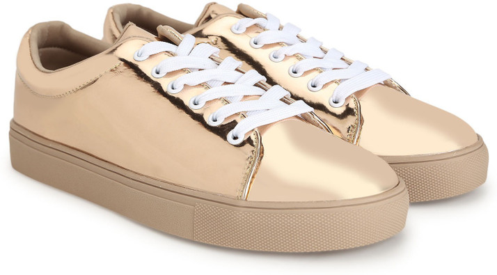 rose gold casual shoes