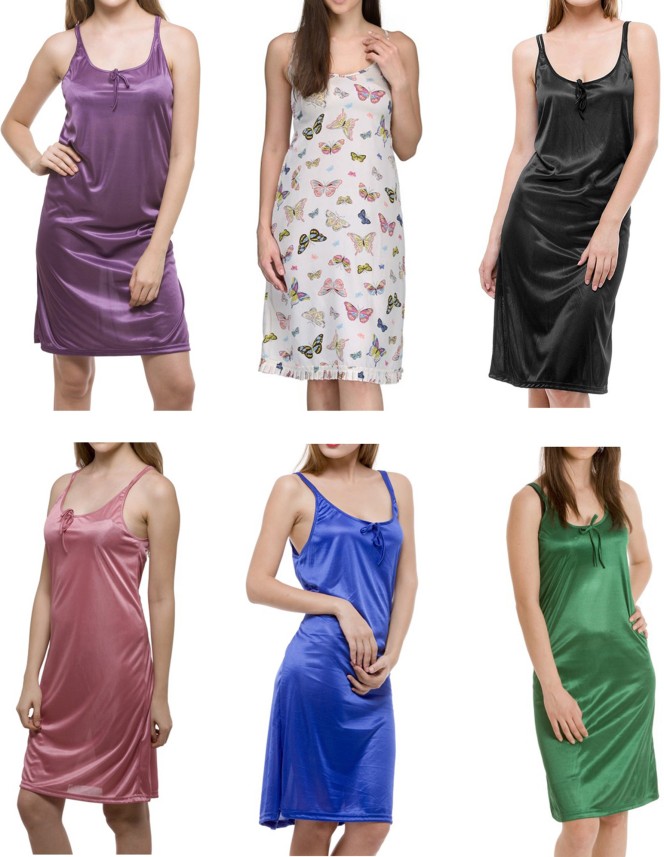 flipkart satin nighty