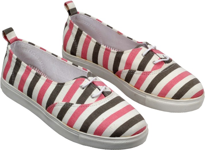 Buy Pink Multi Color Lavie Casual Shoes 