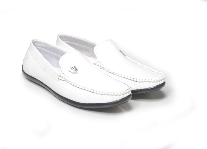 Ligero White King Loafers For Men - Buy 