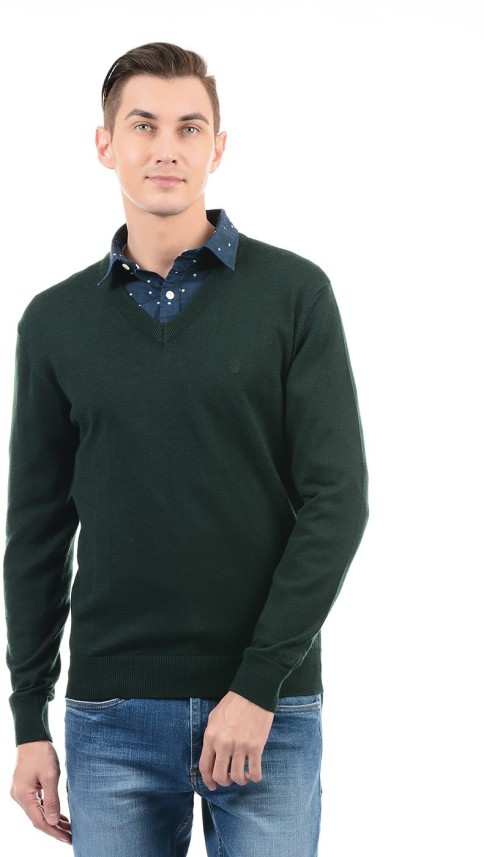 izod green sweater