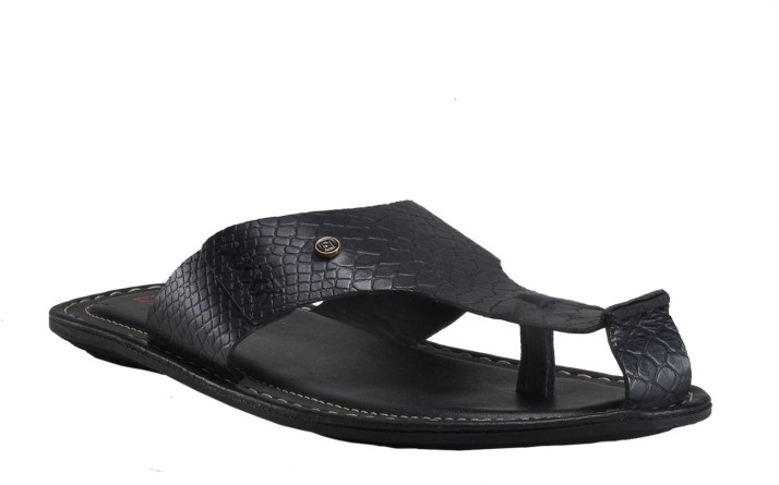FRANCO LEONE Men Black Sandals - Buy 
