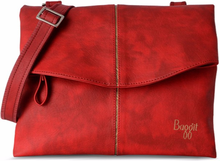 baggit red handbag