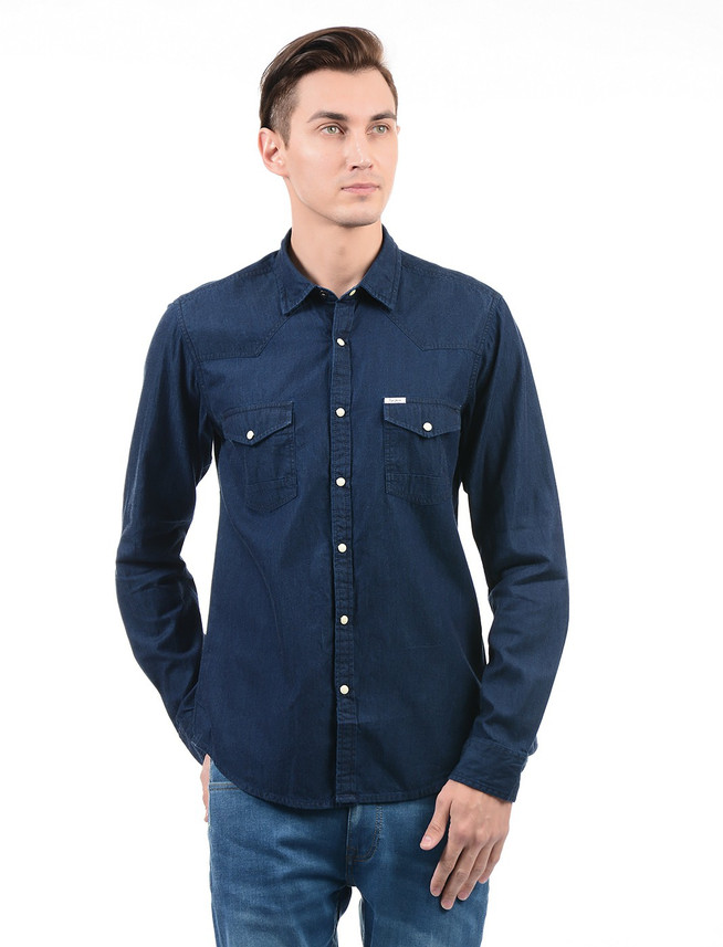 denim shirt on flipkart