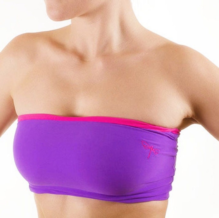 sports tube bra