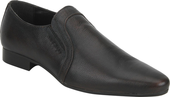 red tape slip on shoes