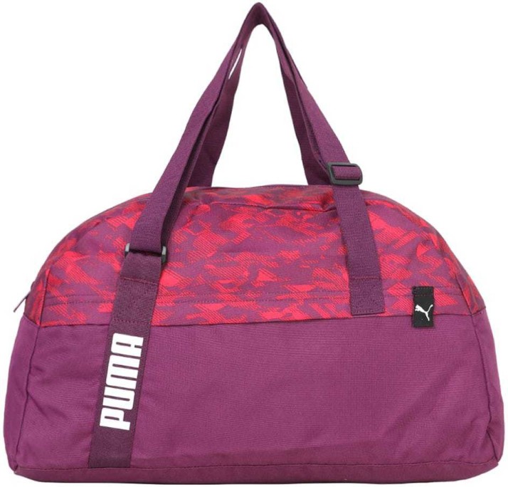 purple puma gym bag