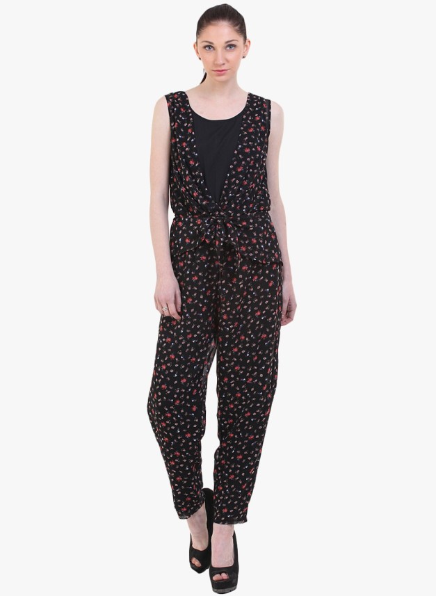 black jumpsuit flipkart