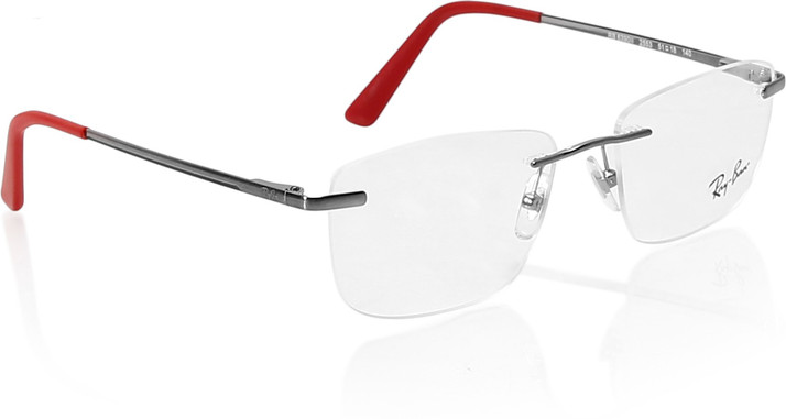 rimless frames ray ban