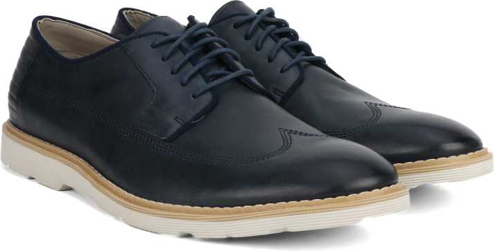 Details about   Clarks Men's Gambeson Style Navy Leather Lace Up Shoes UK 7.5 G