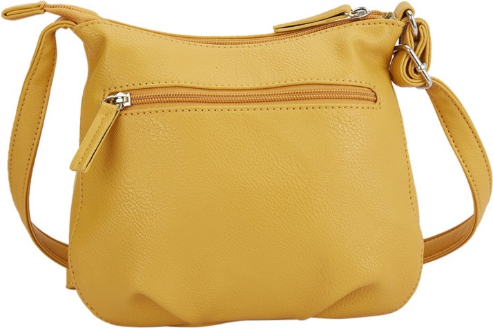 lavie yellow handbag