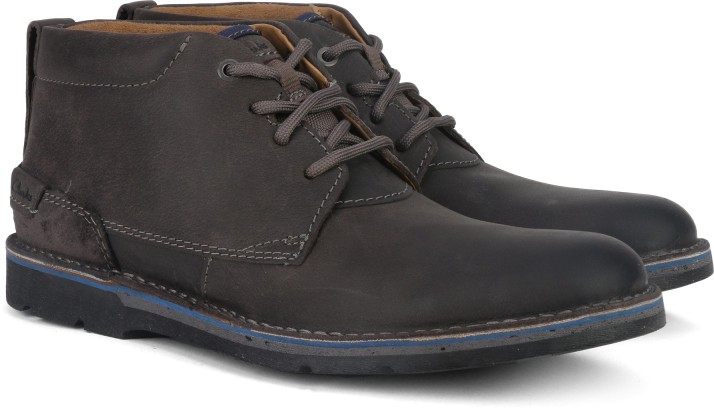 Mens Clarks Casual Boots 'Edgewick Mid 