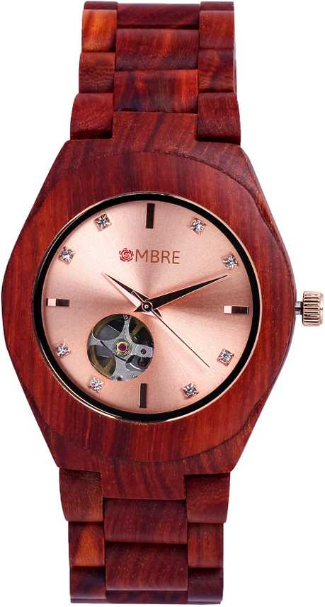 Modishombre Red Sandalwood Analog Watch For Women Buy