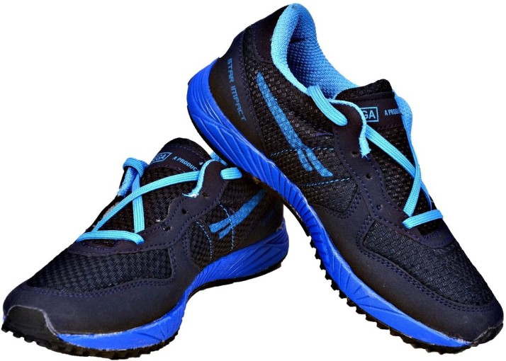sega blue running shoes