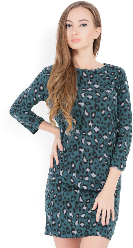 forever 21 teal dress