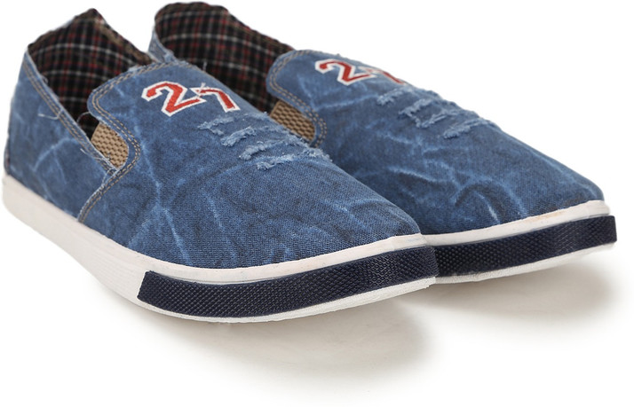 royal blue casual shoes