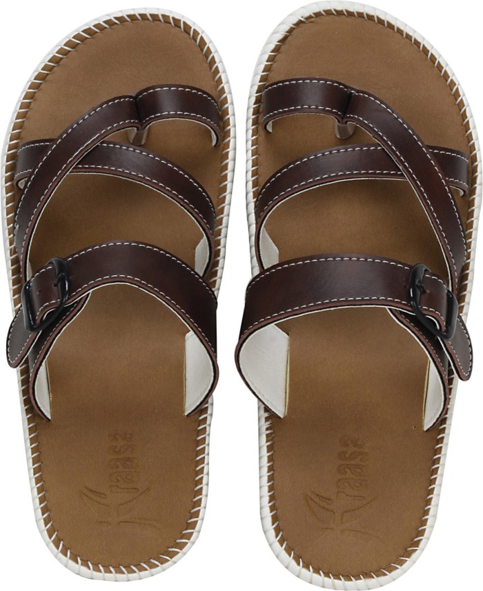 flipkart leather chappal