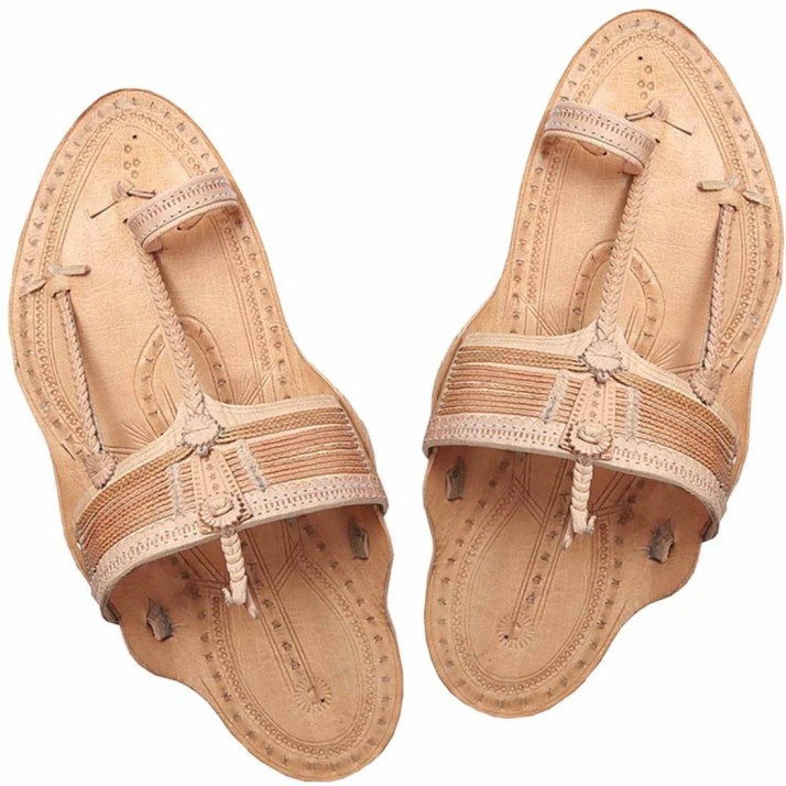 eKolhapuri Men Beige Sandals - Shop 