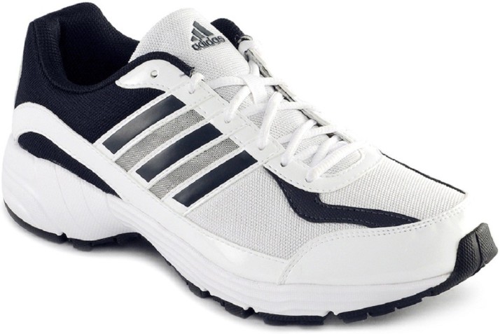 adidas white running shoes mens