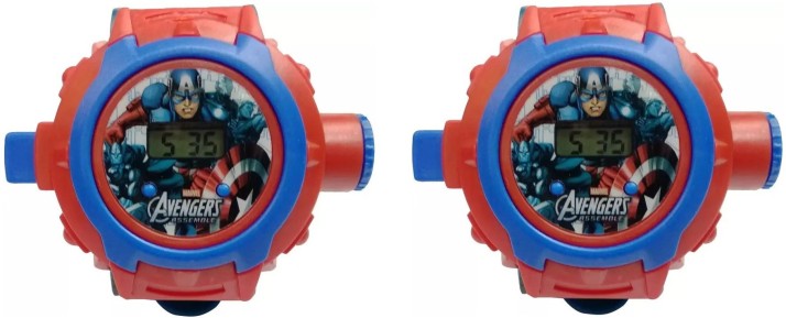 marvel avengers digital projection watch