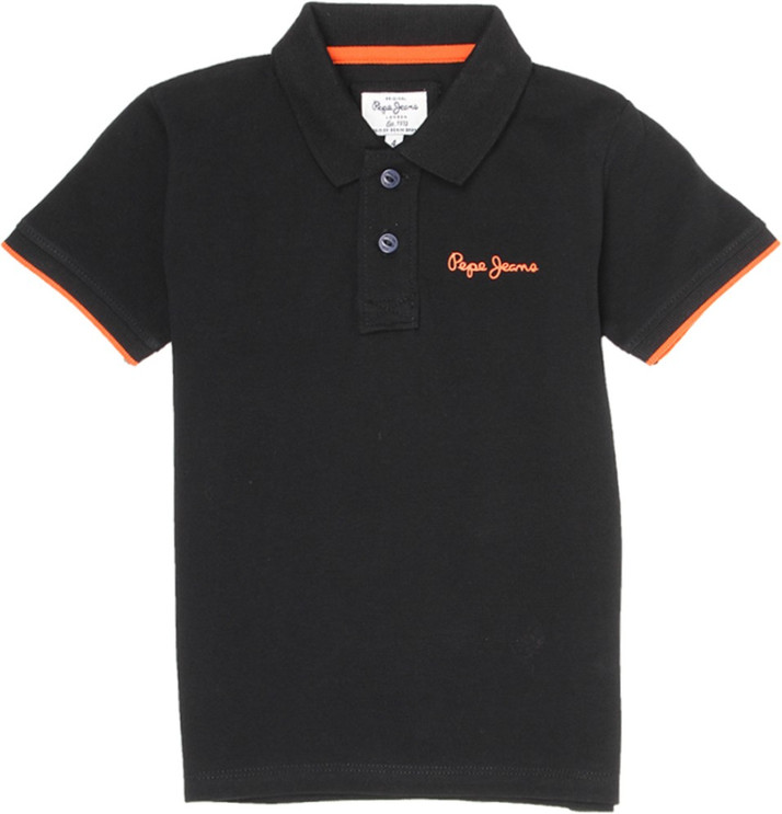Pepe Jeans Boys Solid Cotton Blend 