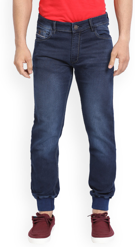 John Players Jogger Fit Men Blue Jeans 