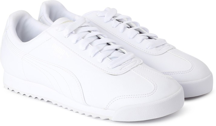 puma roma shoes white