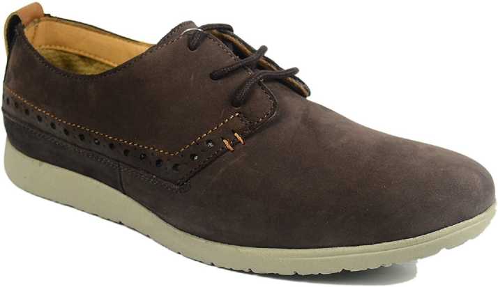 HUSH PUPPIES Stylish Casual Shoes 824-4939 Dark Brown Corporate Casuals For Men - Buy HUSH PUPPIES Stylish Casual Shoes 824-4939 Dark Brown Corporate Casuals For Men Online at Price - Shop