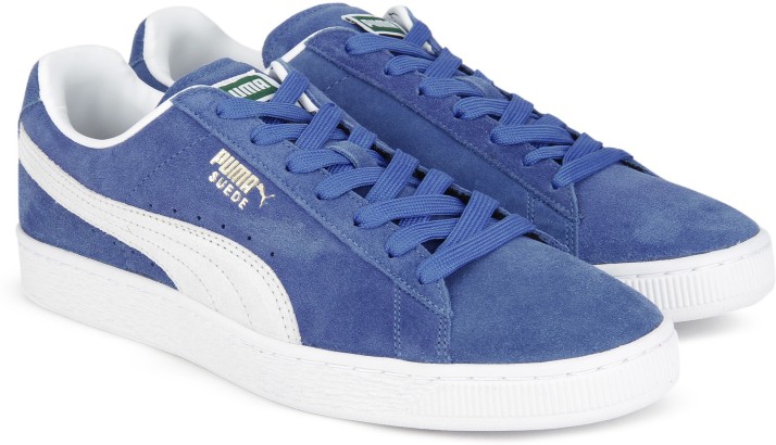 blue puma shoes