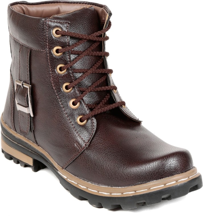 Boys High Ankle Length Boots For Men 