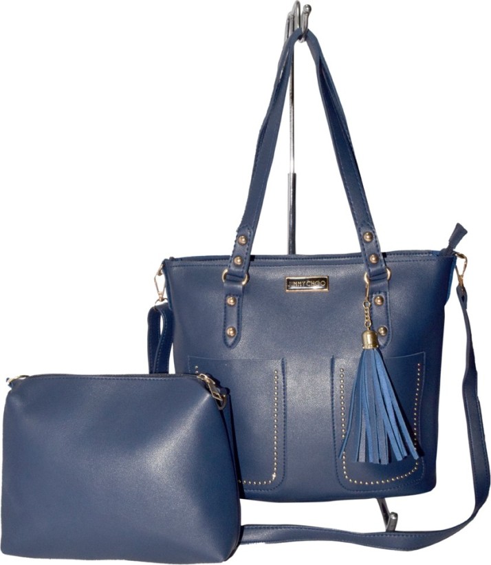 jimmy choo blue bag