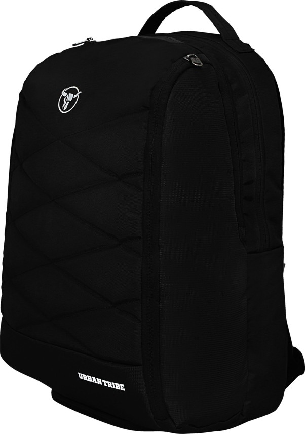 urban tribe black laptop backpack