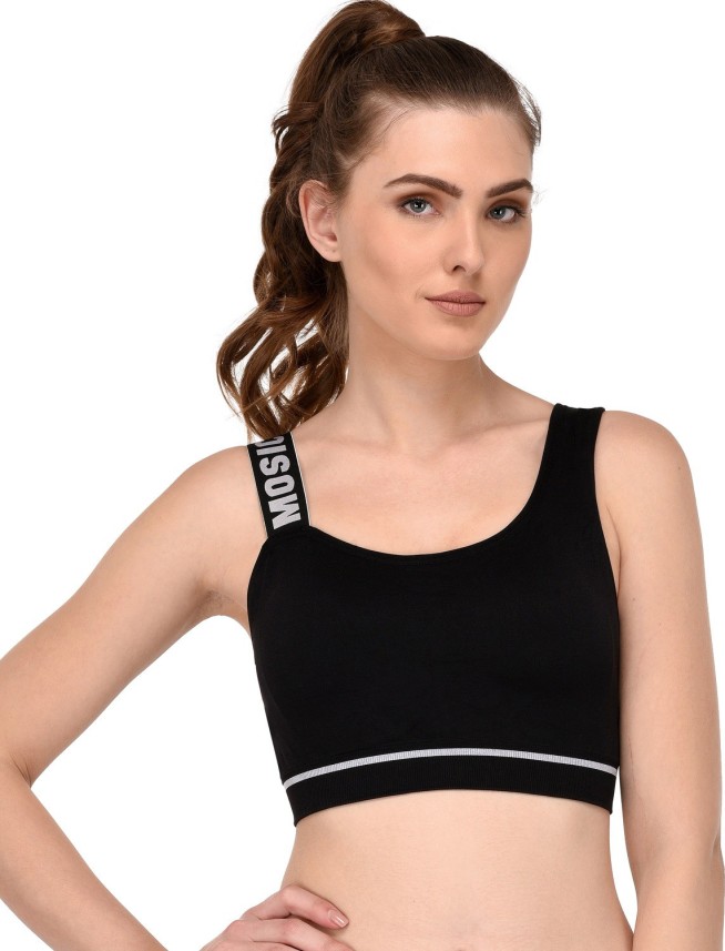 off shoulder sports bra