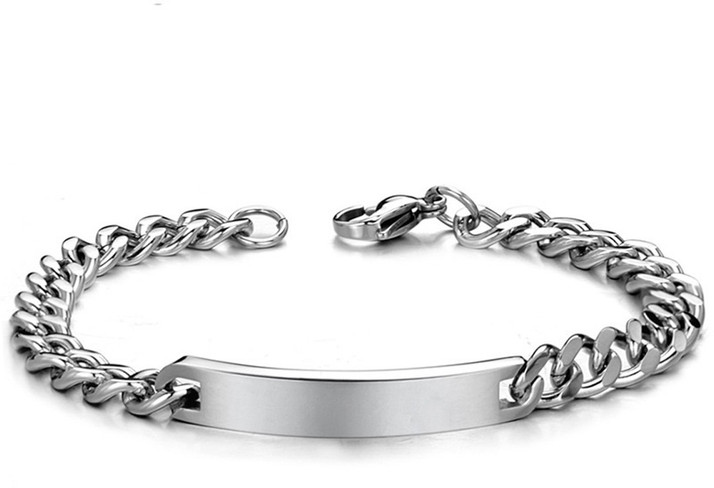 yellow chimes stainless steel rhodium bracelet