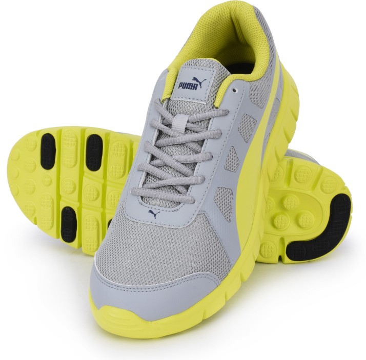 puma running shoes yellow