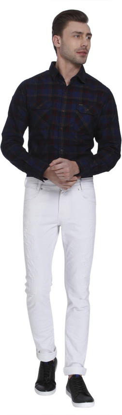 mufti white jeans