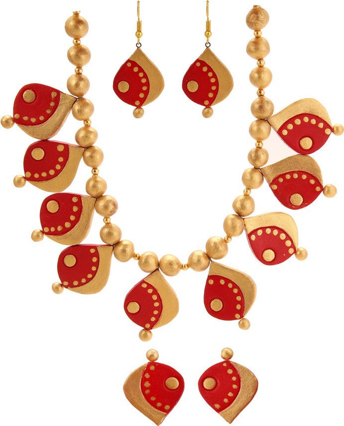 terracotta jewellery flipkart