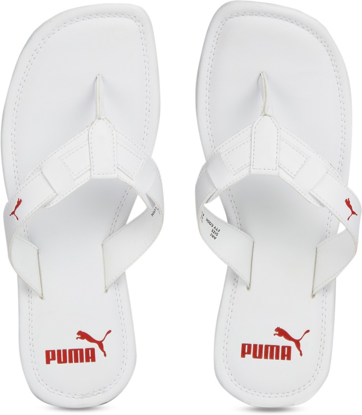puma white slippers online shopping