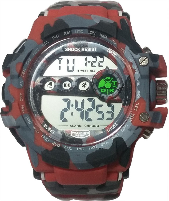 digital watch for boys flipkart