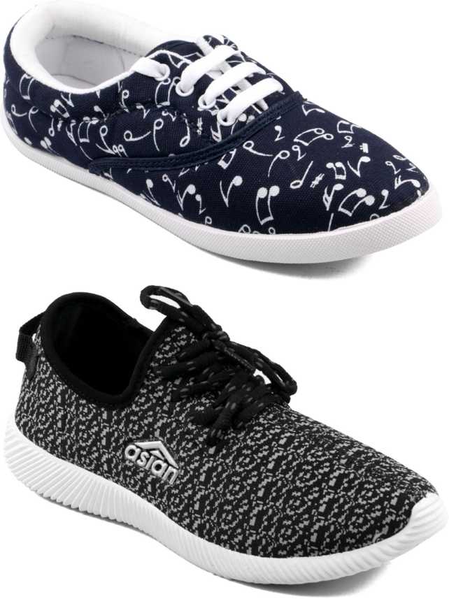 Asian Women S Casual Shoes Combo Pack Of 2 Casuals For Women Buy