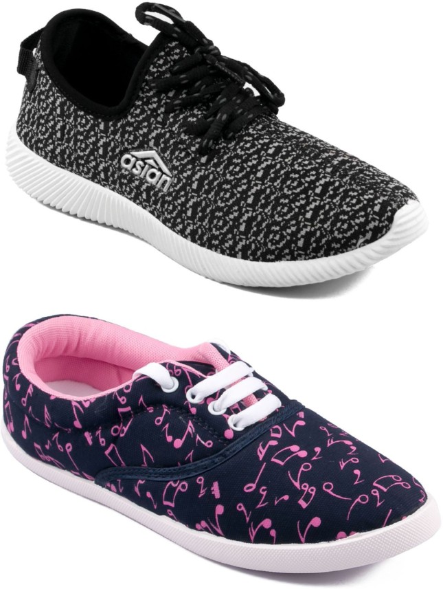 casual shoes combo pack of 2 For Women 