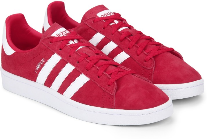 adidas campus womens red