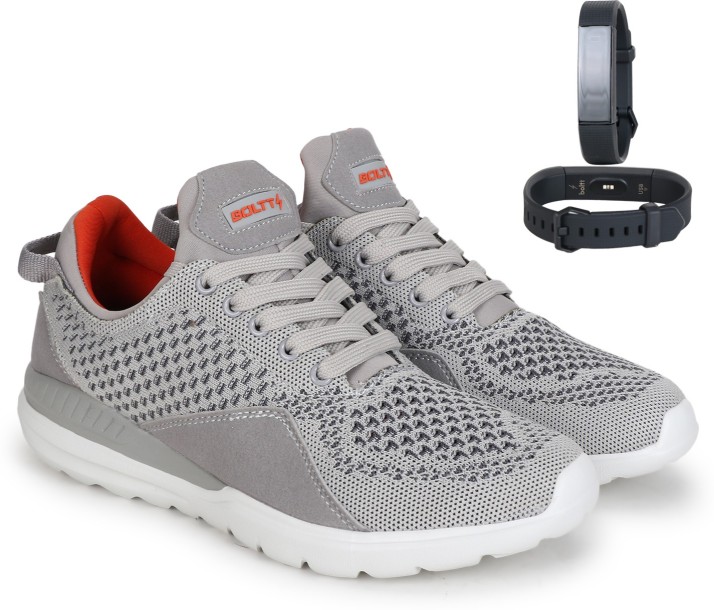 Boltt Running Shoes For Men - Buy Grey 