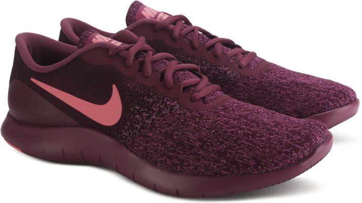 maroon color nike shoes