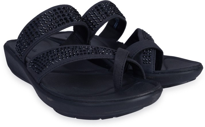 CLARKS Wave Bright Black Synthetic 
