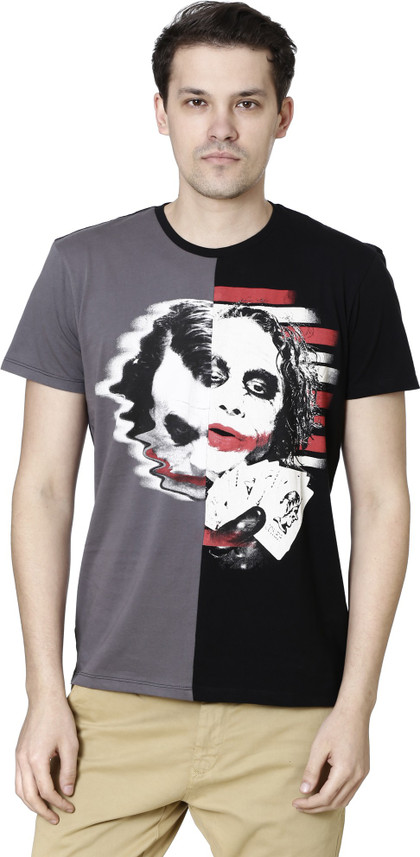 Joker Graphic Print Men Round or Crew 