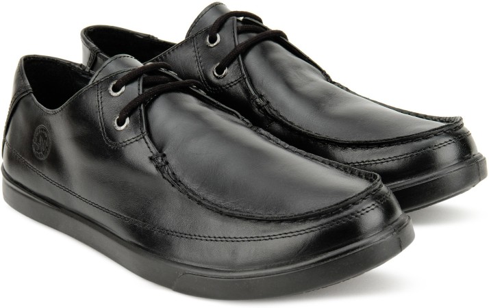 woodland casual black shoes