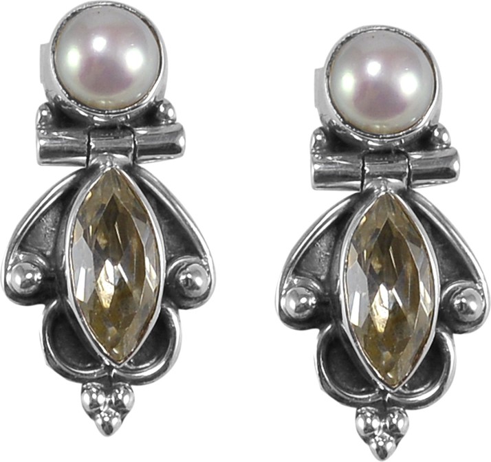 buy silver stud earrings online