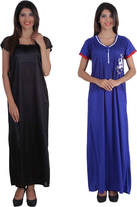 flipkart satin nighty